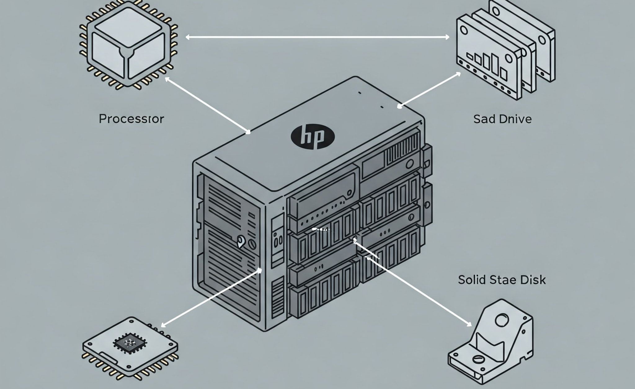 ارتقا سرور HP
