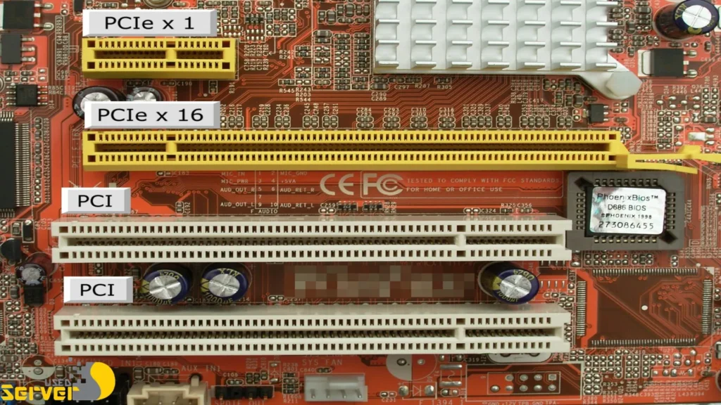 اسلات PCIe (پی سی آی اکسپرس)+ انواع PCI در مادربردهای سرور
