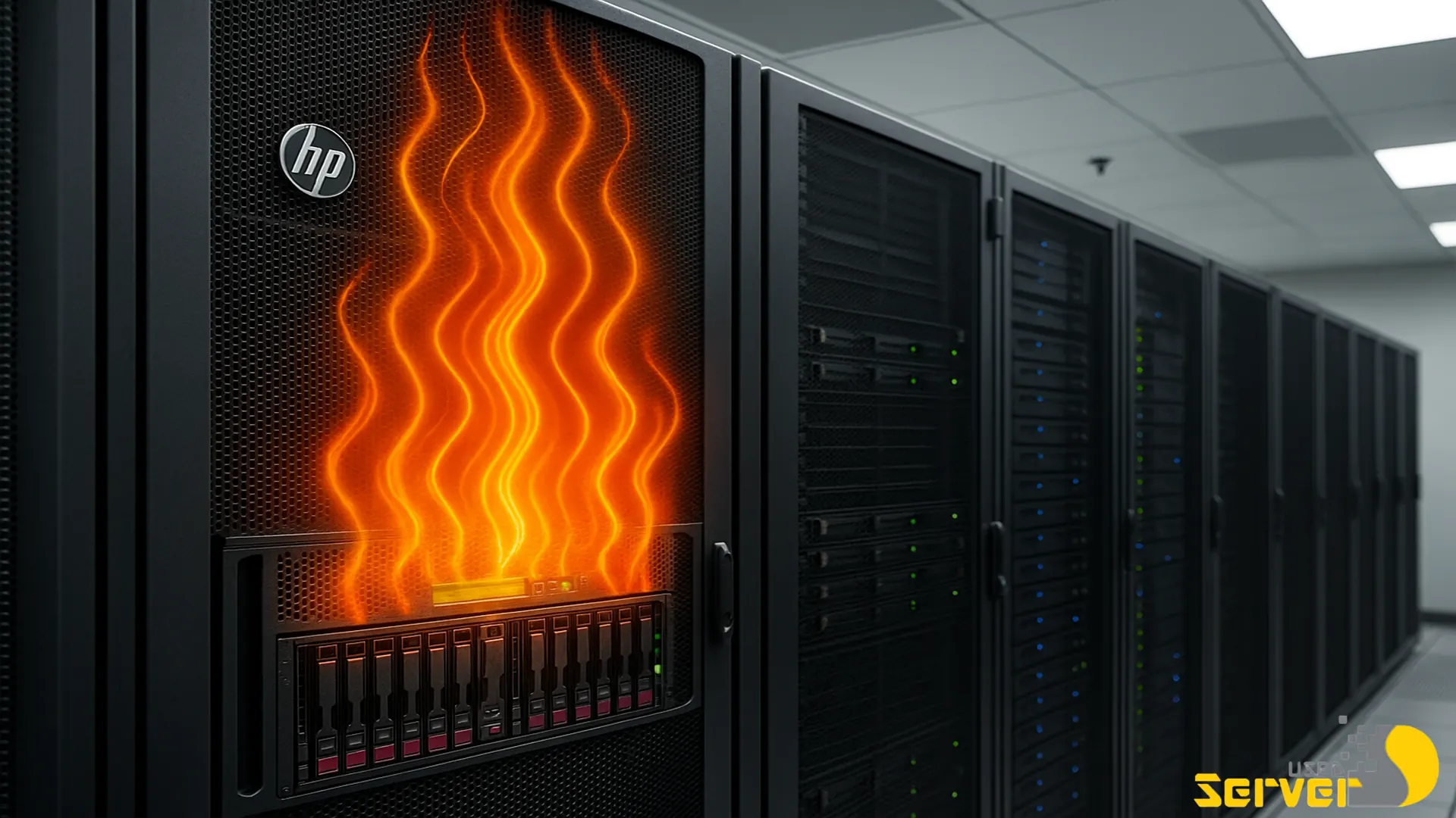 دلیل افزایش گرمای سرور HP و روش های مقابله با این موضوع