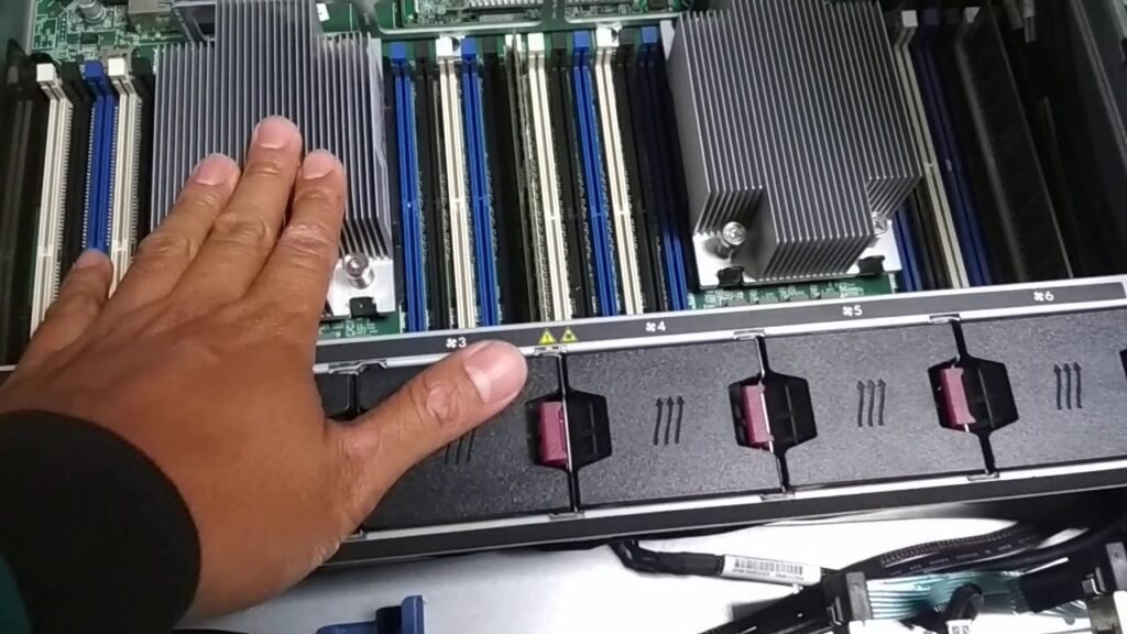 افزایش رم سرور HP