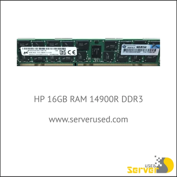 رم سرور استوک HP 16GB RAM 14900R DDR3-1866Mhz